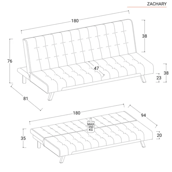 Giuong sofa 3 cho ngoi co tua lung nga bang da gia mau trang 5