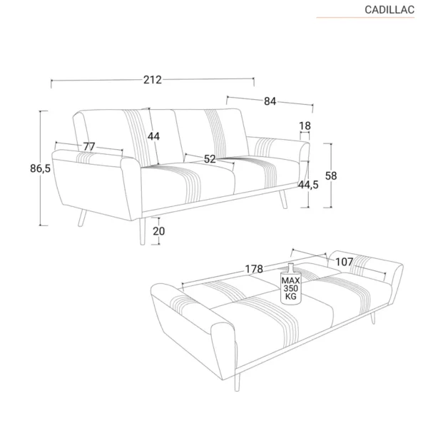 Giuong sofa 3 cho ngoi mau nhung xanh la cay rung 6